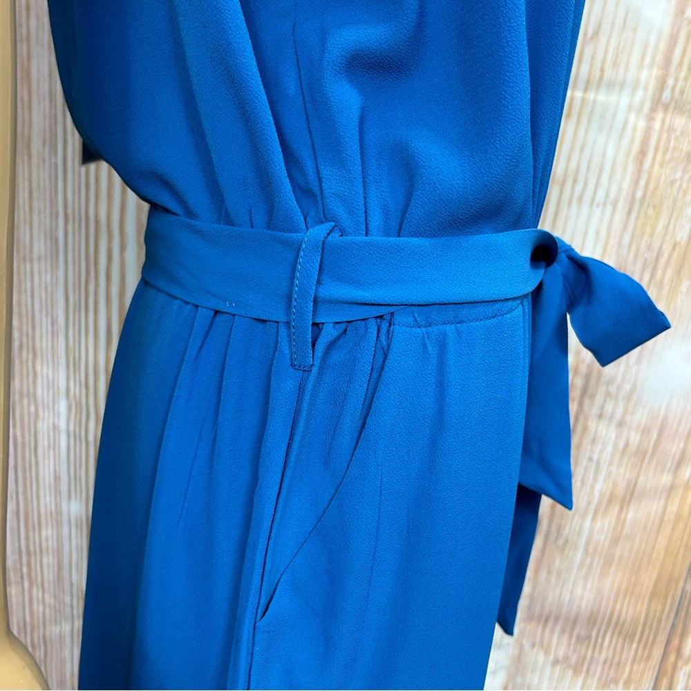 Belongsci Tie Shoulder Crepe Jumpsuit - Picture 8 of 13